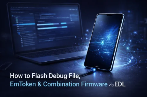How to Flash Debug File, EmToken & Combo Firmware via EDL