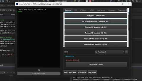 Android 11–16 Service Tool Full Source Code (C# & Qt) 11