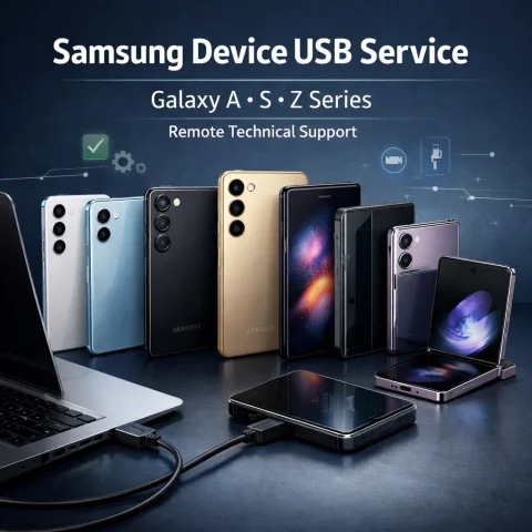 Samsung USB Unlock (Permanent) – A16/A17/A26/A36, S24/S25, Flip 6/7, Fold 6/7 (Non-Ask Code Only)