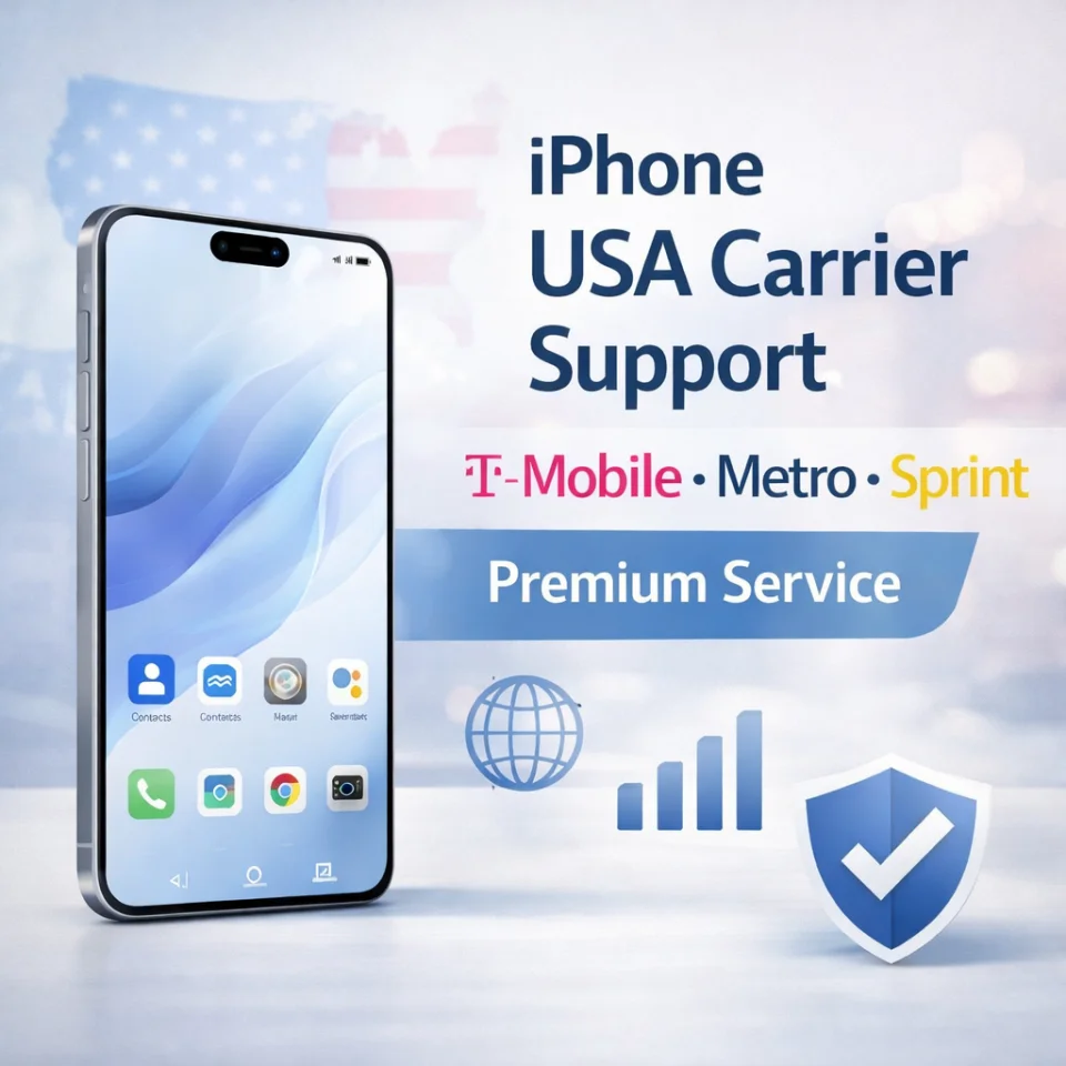 iPhone T-Mobile / MetroPCS / Sprint USA Direct Source Premium Unlock (All Series)