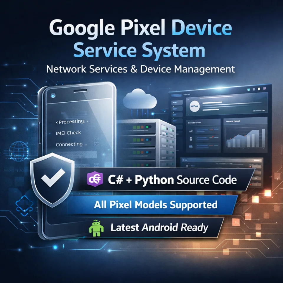Google Pixel Network Unlock + IMEI Repair System (Latest Patches) — Full Source Code (C# + Python)